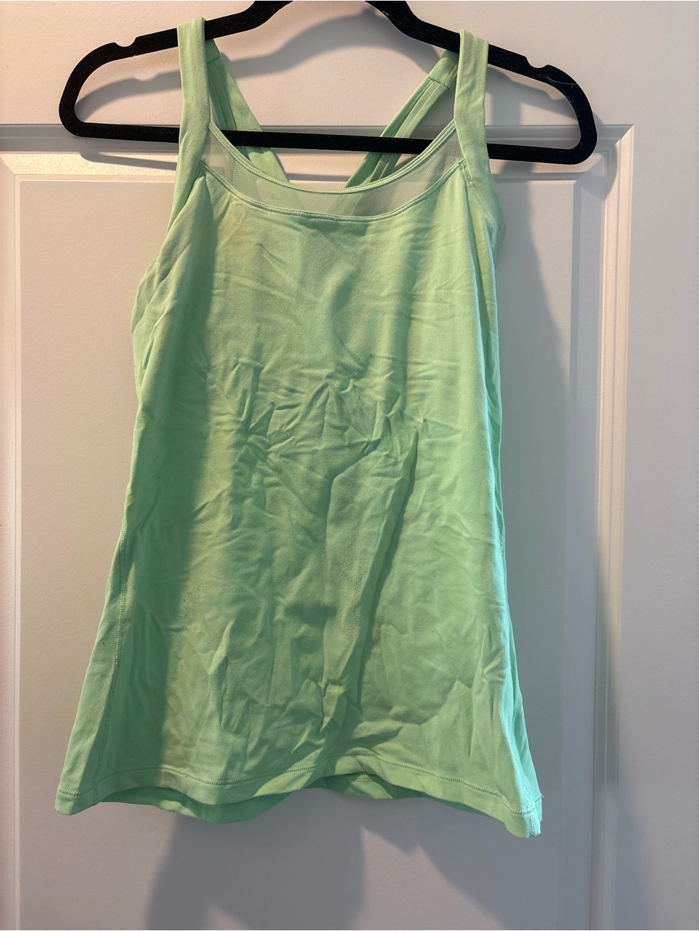 lululemon athletica Light Green Double-Strap Tank